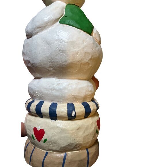 Eddie Walker Midwest Cannon Falls Easter Bunny  Rabbit Blue Neck Tie - Picture 10 of 12